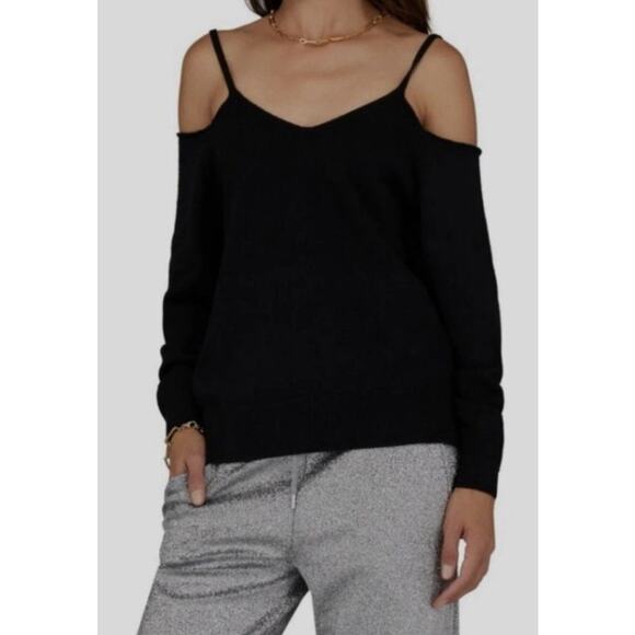 Dries Van Noten 100% Merino Wool Knit Sweater Black XS Old Money Luxury Designer - Picture 11 of 11